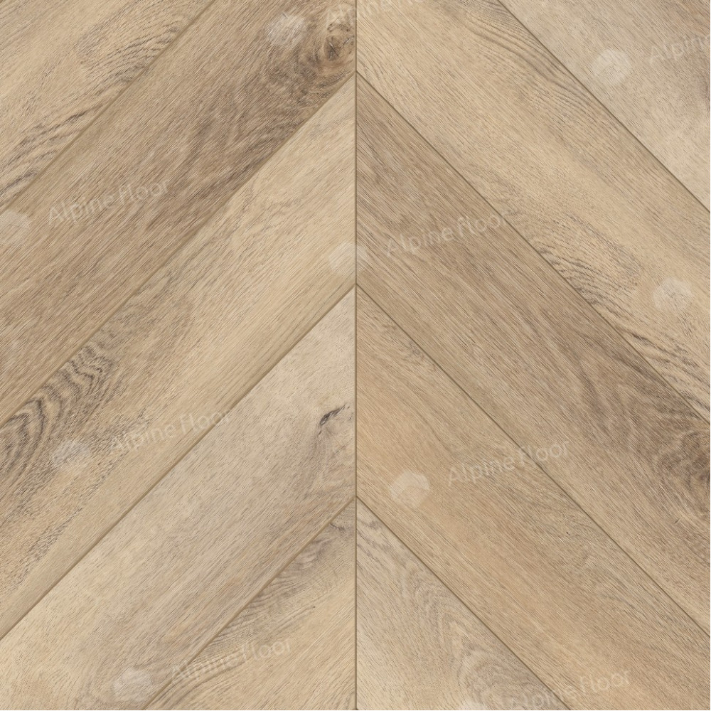 Кварц-винил Alpine Floor Chevron Дуб Синистра ECO 18-6 MC