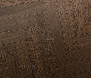 Паркет английская ёлка Greenline Deluxe 134 кастельон