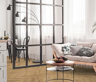 Ламинат Kronotex Herringbone 10-33   D 6018 Дуб Кашмир